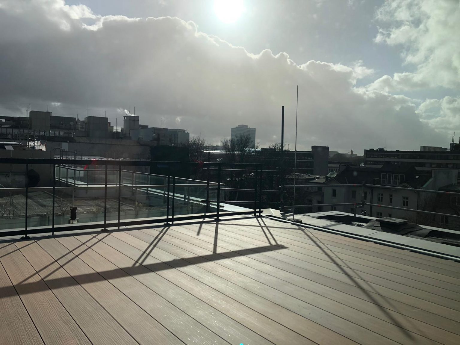 Dachterrasse am Alsterufer, Hamburg Dieter Hoffmann Architekturbüro